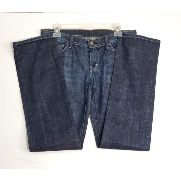 Citizens of Humanity Dark Wash Color Distressed Jeans style 096B-085 Sz 29 1472 - Picture 4 of 11